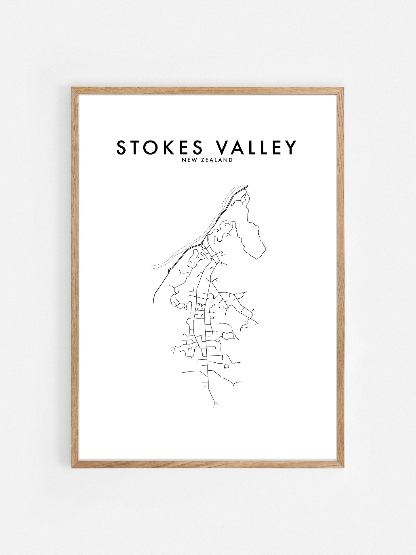 Load image into Gallery viewer, STOKES VALLEY, NZ HOMETOWN PRINT
