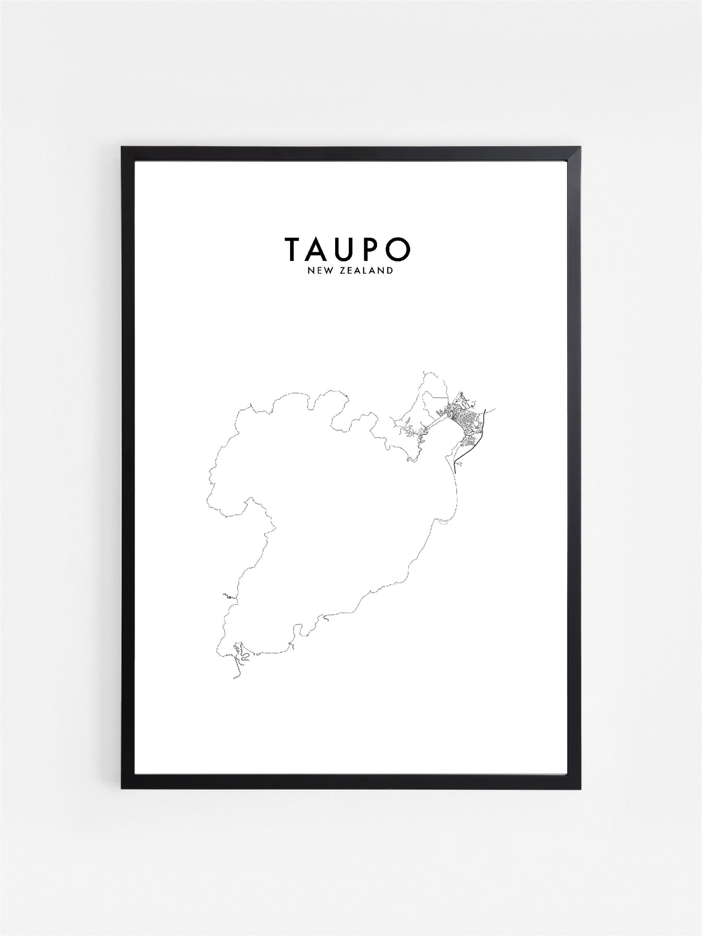 TAUPO, NZ HOMETOWN PRINT