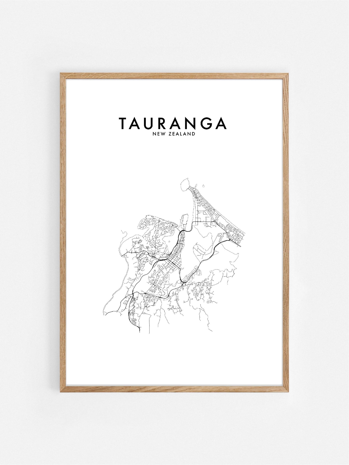 TAURANGA, NZ HOMETOWN PRINT