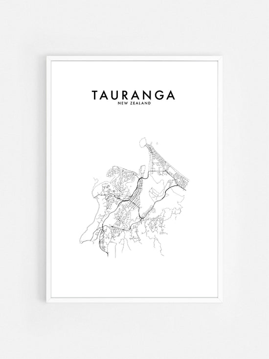TAURANGA, NZ HOMETOWN PRINT