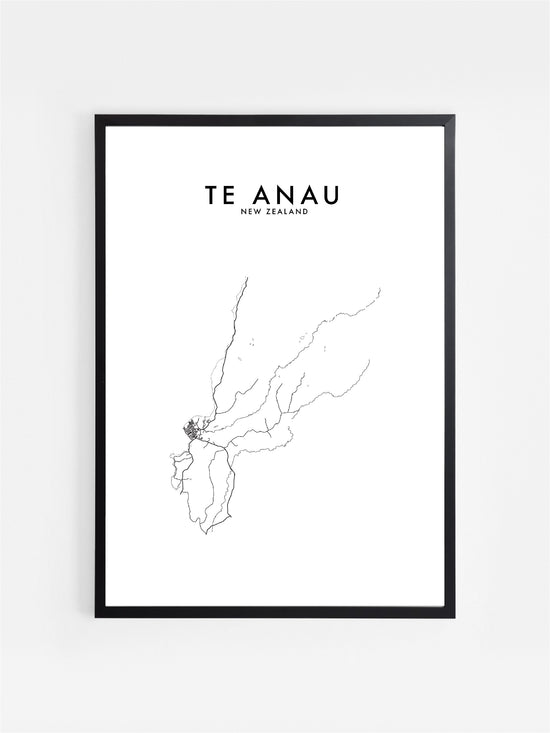 TE ANAU, NZ HOMETOWN PRINT