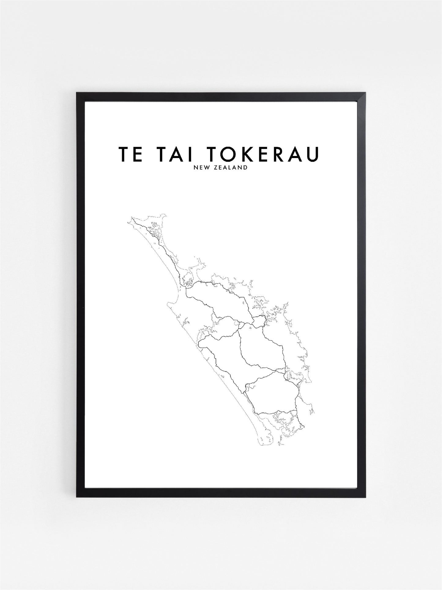 Load image into Gallery viewer, TE TAI TOKERAU, NZ HOMETOWN PRINT
