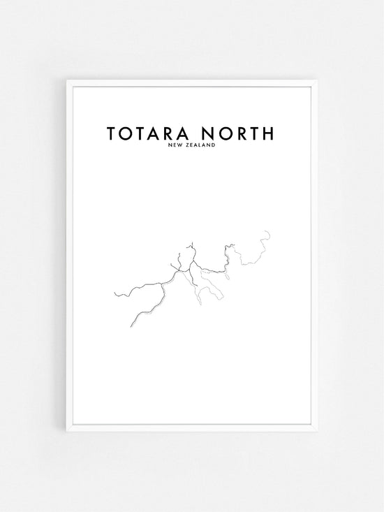 TOTARA NORTH, NZ HOMETOWN PRINT