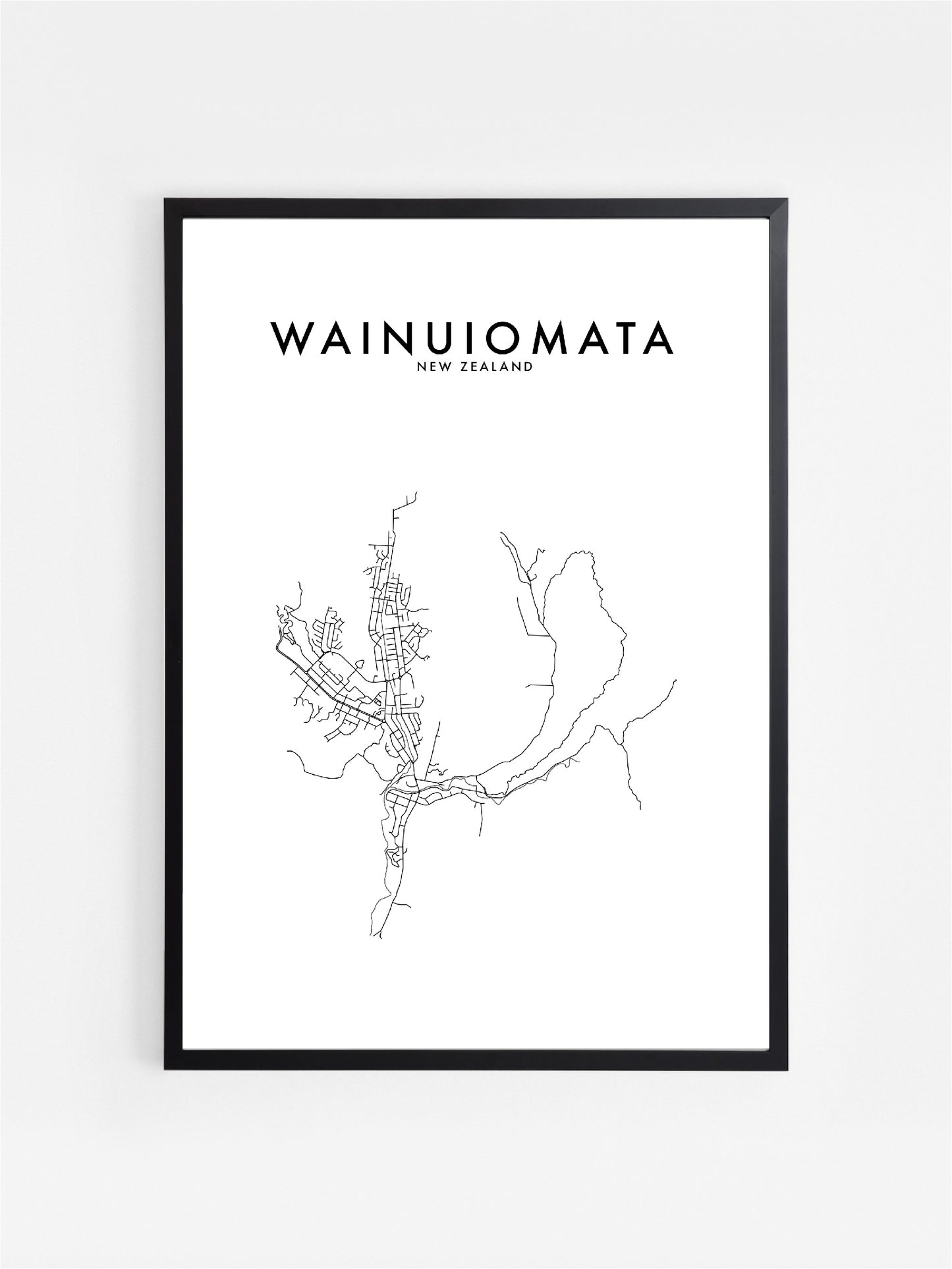 WAINUIOMATA, NZ HOMETOWN PRINT