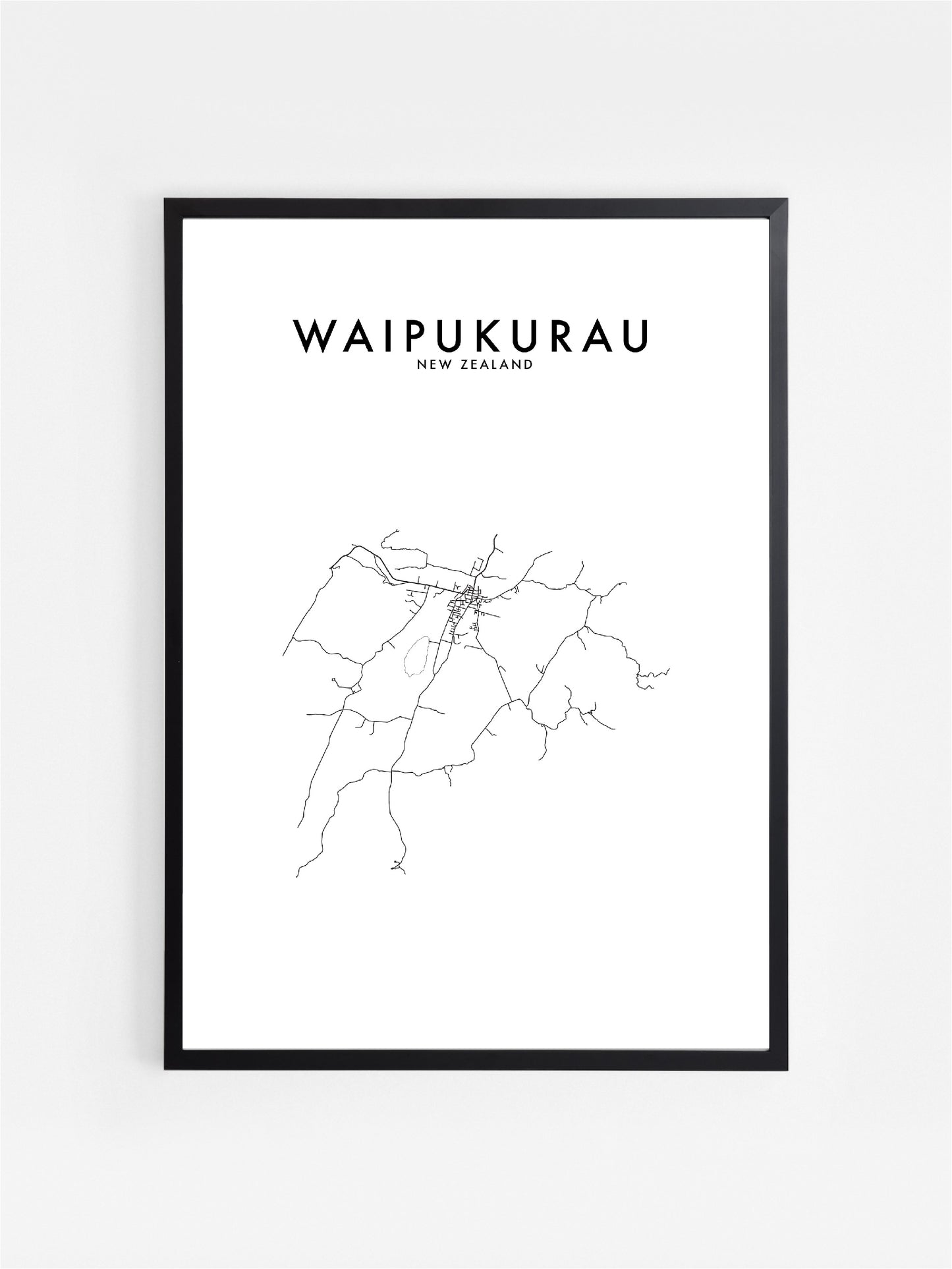 Load image into Gallery viewer, WAIPUKURAU, NZ HOMETOWN PRINT
