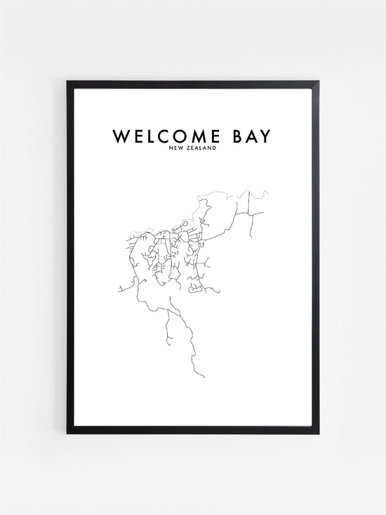 Load image into Gallery viewer, WELCOME BAY, NZ HOMETOWN PRINT
