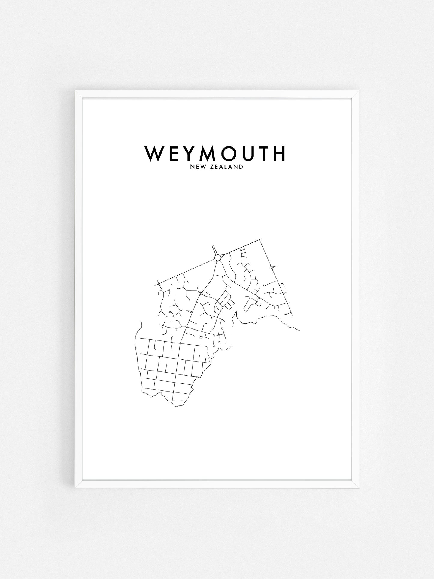Load image into Gallery viewer, WEYMOUTH, NZ HOMETOWN PRINT
