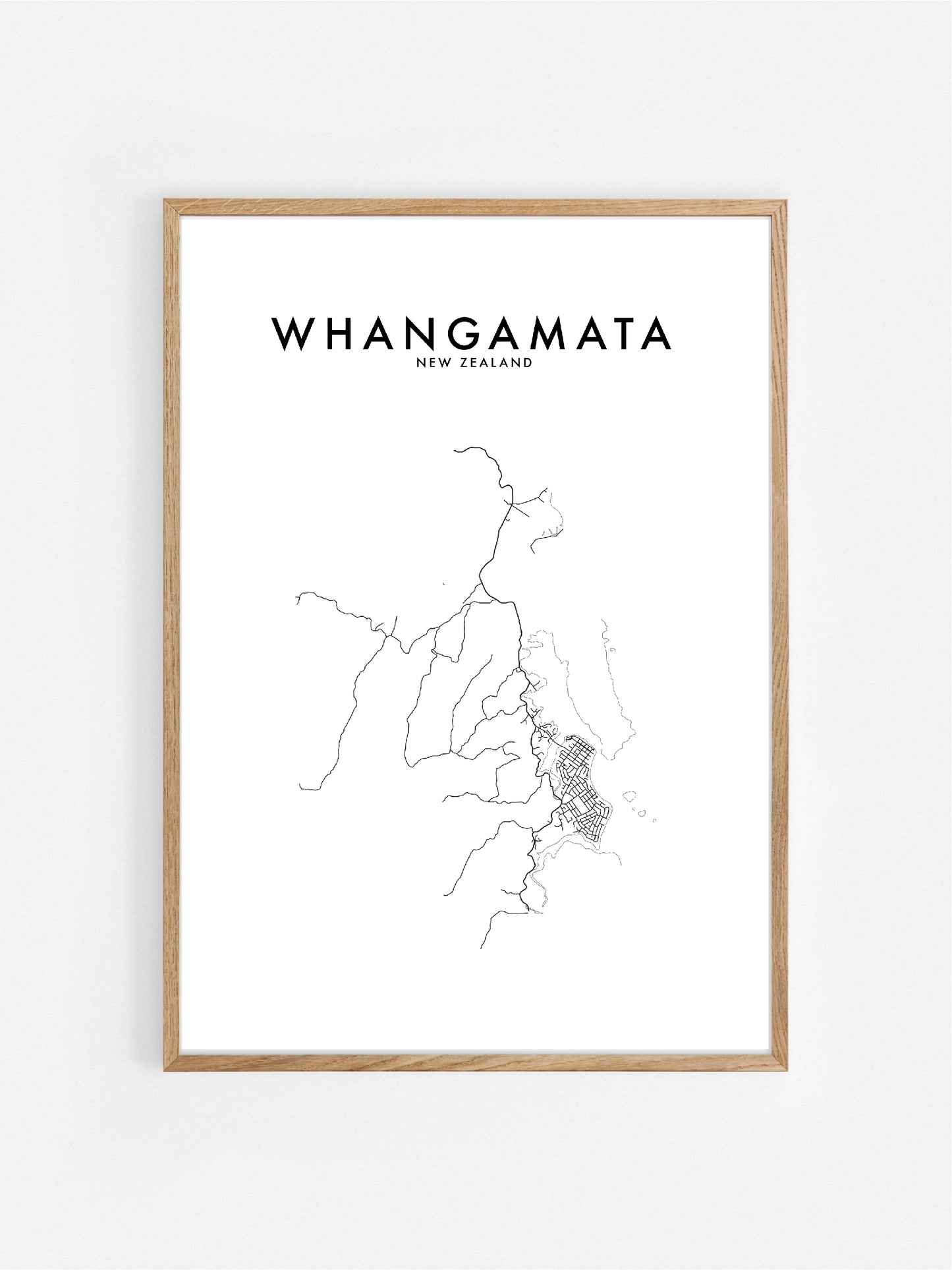 WHANGAMATA, NZ HOMETOWN PRINT