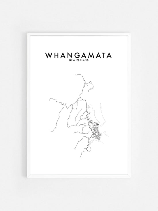 WHANGAMATA, NZ HOMETOWN PRINT