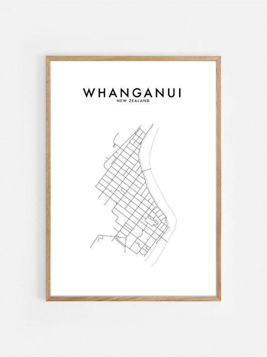 Load image into Gallery viewer, WHANGANUI, NZ HOMETOWN PRINT
