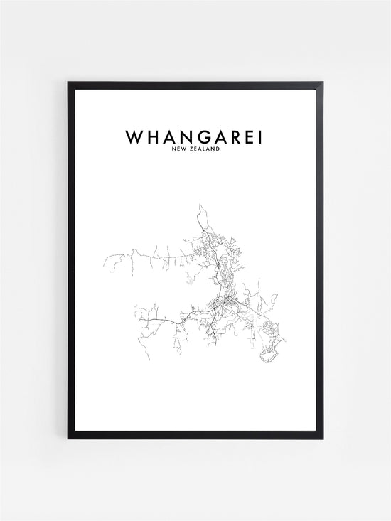 WHANGAREI, NZ HOMETOWN PRINT
