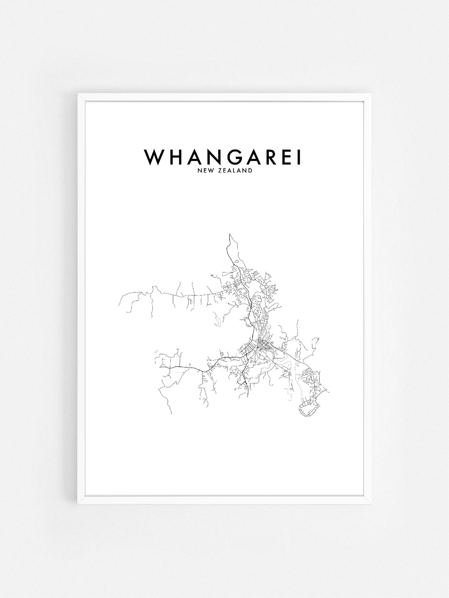 WHANGAREI, NZ HOMETOWN PRINT