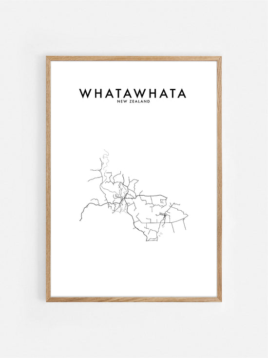 WHATAWHATA, NZ HOMETOWN PRINT